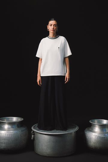 ‘Aura’ Flared Logo Trousers (Women)
